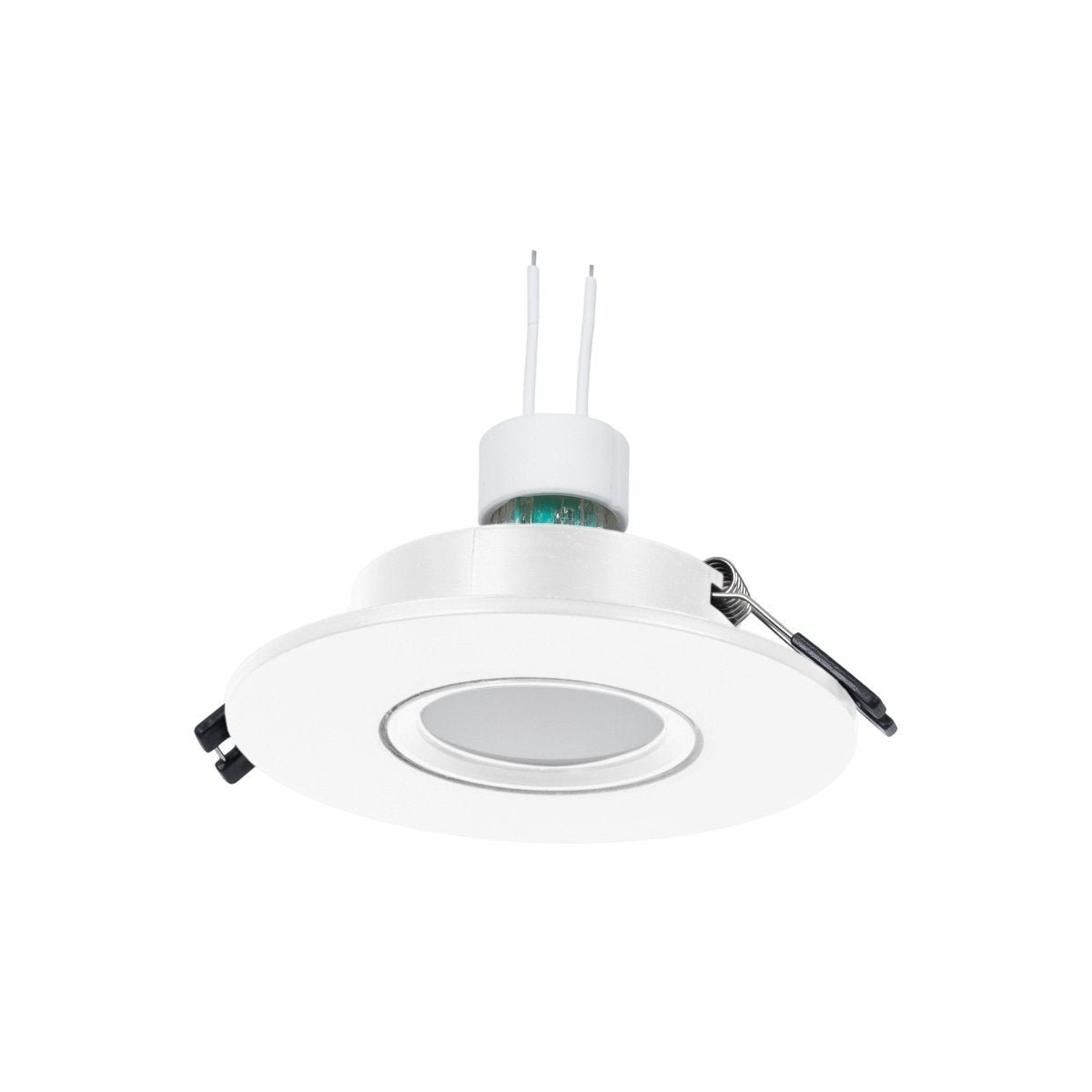 KIT Aro empotrable Ø110mm + Bombilla GU10 6W + Portalámparas - Barcelona Led-