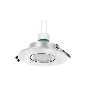 KIT Aro empotrable Ø110mm + Bombilla GU10 6W + Portalámparas - Barcelona Led-