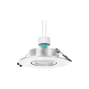 KIT Aro empotrable Ø110mm + Bombilla GU10 6W + Portalámparas - Barcelona Led-