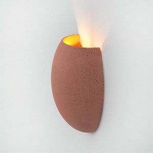 Aplique de pared cemento "Semba" - 3 colores - 1 x G9 (36)