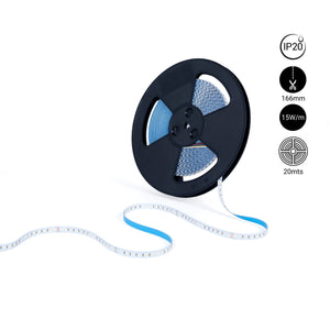 Tira LED 48V DC - RGB + CCT - 15W/m - 12mm - IP20 - 20 metros - 90ch/m (26)