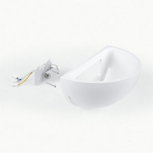 Aplique de pared escayola "Bol" - 1 x E14 (2)