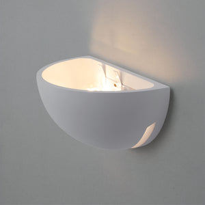 Aplique de pared escayola "Bol" - 1 x E14 (7)