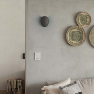 Aplique de pared cemento "Semba" - 3 colores - 1 x G9 (44)