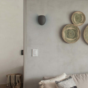 Aplique de pared cemento "Semba" - 3 colores - 1 x G9 - Barcelona Led-Decoración