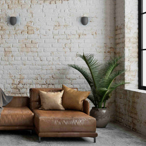 Aplique de pared cemento "Semba" - 3 colores - 1 x G9 (46)