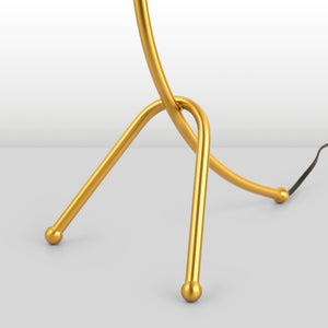 Lámpara de mesa bola cristal "Flix" (15)