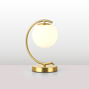 Lámpara de mesa bola cristal "San" - Barcelona Led-Decoración