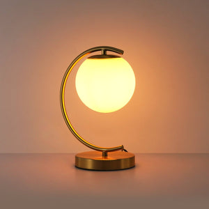 Lámpara de mesa bola cristal "San" - Barcelona Led-Decoración