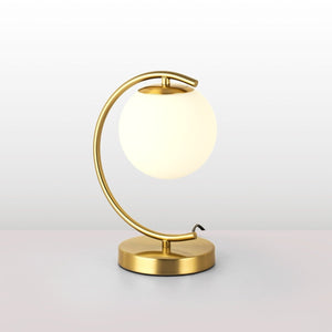 Lámpara de mesa bola cristal "San" - Barcelona Led-Decoración