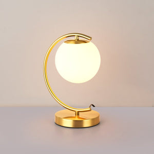 Lámpara de mesa bola cristal "San" - Barcelona Led-Decoración