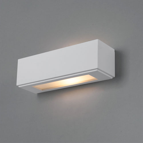 Gips wandlamp