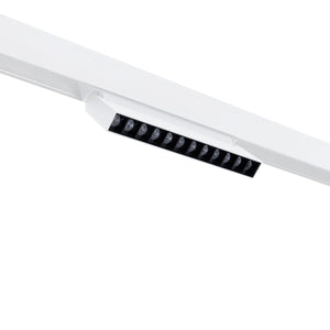 Foco lineal orientable para carril magnético 48V- 12W - Chip OSRAM - UGR18 - Barcelona Led-