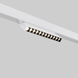 Foco lineal orientable para carril magnético 48V- 12W - Chip OSRAM - UGR18 - Barcelona Led-