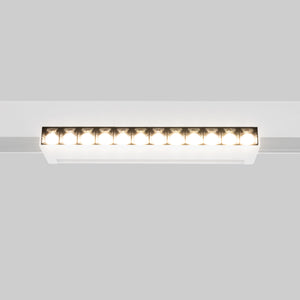 Foco lineal orientable para carril magnético 48V- 12W - 2800K - Chip OSRAM - UGR18 - Blanco (17)