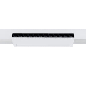 Foco lineal orientable para carril magnético 48V- 12W - Chip OSRAM - UGR18 - Barcelona Led-