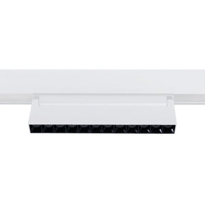 Foco lineal orientable para carril magnético 48V- 12W - Chip OSRAM - UGR18 - Barcelona Led-