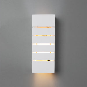 Aplique de pared escayola "Line" - 1 x E14 - Barcelona Led-Decoración