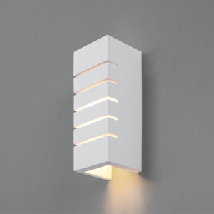Aplique de pared escayola "Line" - 1 x E14 - Barcelona Led-Decoración