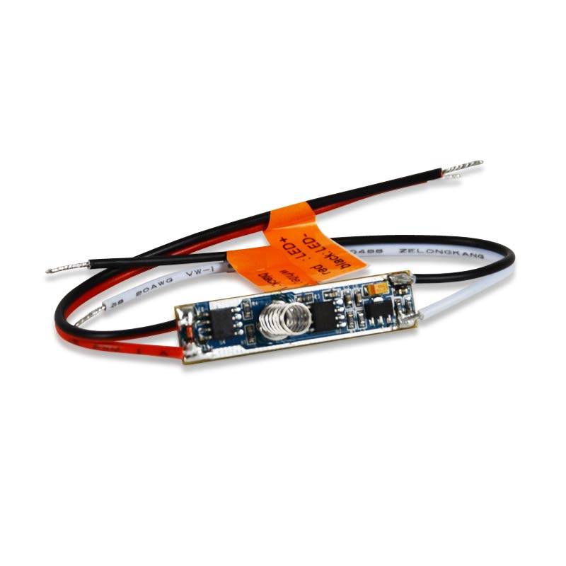 Mini controlador PWM monocolor 12-36V - Control por pulsación