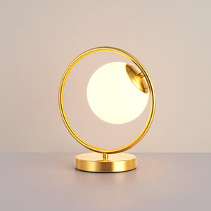 Lámpara de mesa bola cristal "Porto" - Barcelona Led-Decoración