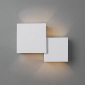 Aplique de pared escayola "Cube" - 2 x G9 (8)