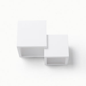 Aplique de pared escayola "Cube" - 2 x G9 (10)