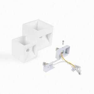 Aplique de pared escayola "Cube" - 2 x G9 - Barcelona Led-Decoración