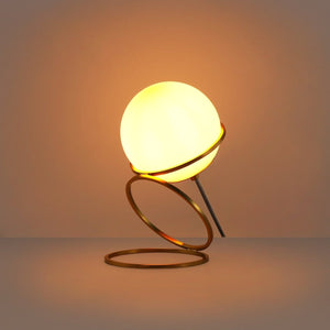 Lámpara de mesa bola cristal "Ruth" - Barcelona Led-Decoración