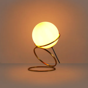 Lámpara de mesa bola cristal "Ruth" (9)