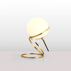 Lámpara de mesa bola cristal "Ruth" (10)