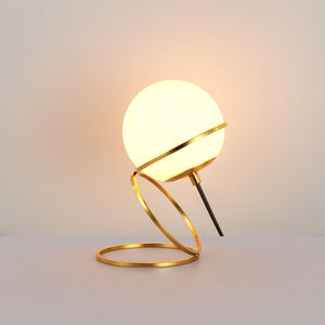 Lámpara de mesa bola cristal "Ruth" - Barcelona Led-Decoración