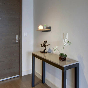 Aplique de pared bola cristal con puerto USB "Nonna" - G9 (2)