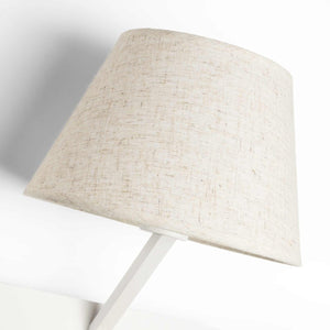 Aplique de pared para lectura "Artin USB + USBC" - Con foco LED orientable y puerto USB + USBC - E27 + 3W - Barcelona Led-Decoración