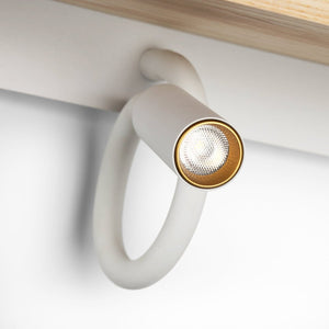 Aplique de pared para lectura "Artin USB + USBC" - Con foco LED orientable y puerto USB + USBC - E27 + 3W - Barcelona Led-Decoración