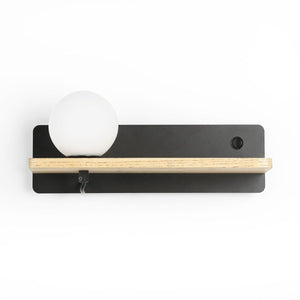 Aplique de pared bola cristal con puerto USB "Nonna" - G9 - Barcelona Led-Decoración