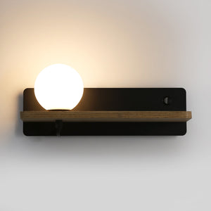 Aplique de pared bola cristal con puerto USB "Nonna" - G9 (8)