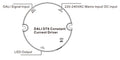 Dimbare DALI Driver DT6 NFC éénkleurig 220-240V - Uitgang 10-42V DC - 100-500mA - 10W 3