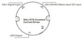 Dimmable DALI driver - DT6 NFC single color 220-240V - Output 10-42V DC - 100-500mA - 10W 3