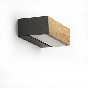 Aplique pared madera "VACC" - 7W - 2700K - 20cm - Barcelona Led-Decoración