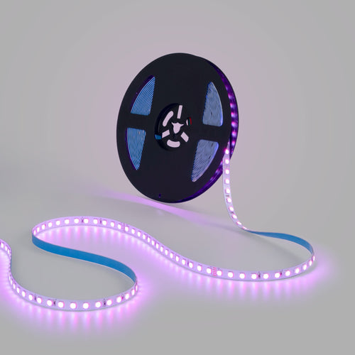 LED Strip 48V DC - RGBWW - 12W/m - 10mm - IP20 - 10 meter - 90ch/m