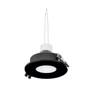 KIT Aro empotrable basculante Ø90mm + Bombilla GU10 6W + Portalámparas - Barcelona Led-