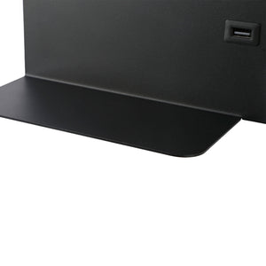 Aplique de pared para lectura con puerto USB "Kerta" - Iluminación doble - 3W+7W, lado derecho (11)
