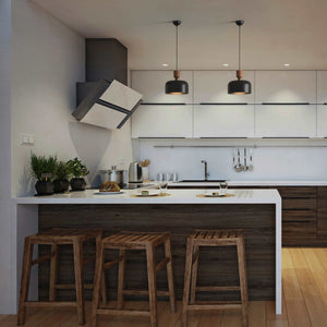 Lampara colgante nórdica "Franz" - Metal - E27 - Barcelona Led-Decoración
