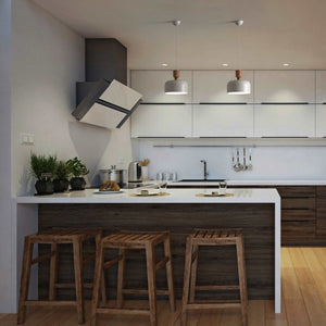 Lampara colgante nórdica "Franz" - Metal - E27 - Barcelona Led-Decoración