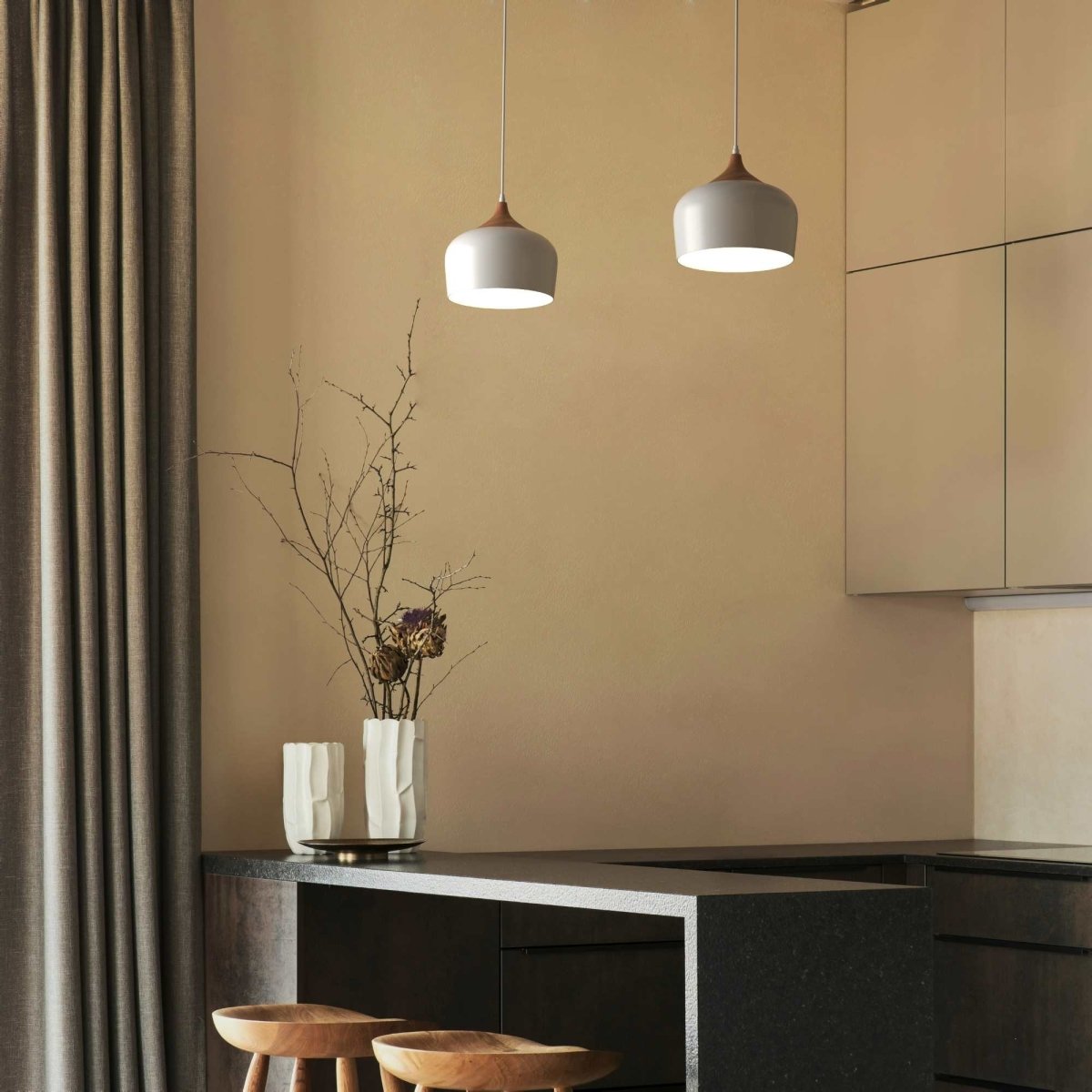 Lampara colgante nórdica "Hollies" - Metal - E27 - Barcelona Led-Decoración