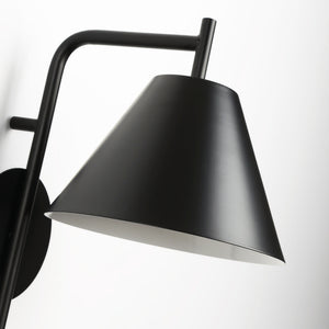 Aplique de pared con estante de apoyo "Bilon" - E27 (7)