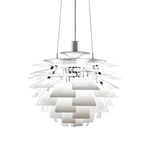 Design Pendelleuchte „Luxor“ - Weiß - E27