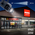 LED GOBO projector - 20W - 45° optics - Outdoor - Adjustable 2