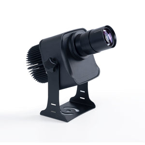 Proyector de logos LED GOBO 30W - Óptica 13° - Exterior - Rotativo - Barcelona Led-Signage